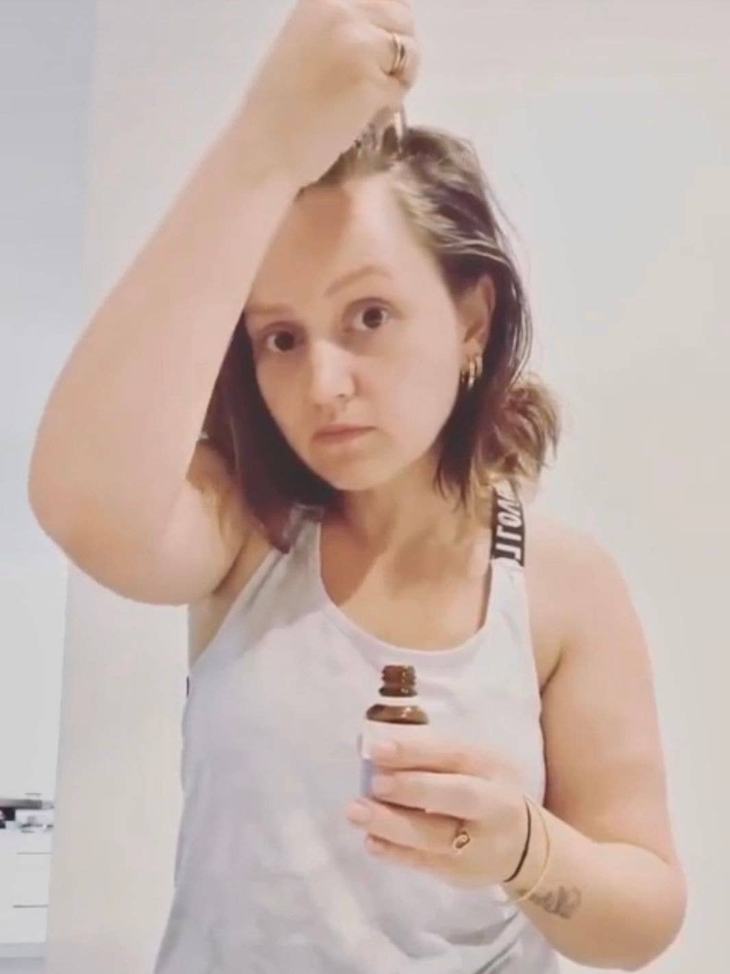 Hair Growth Oil with Rosemary, Coffee and Peppermint
