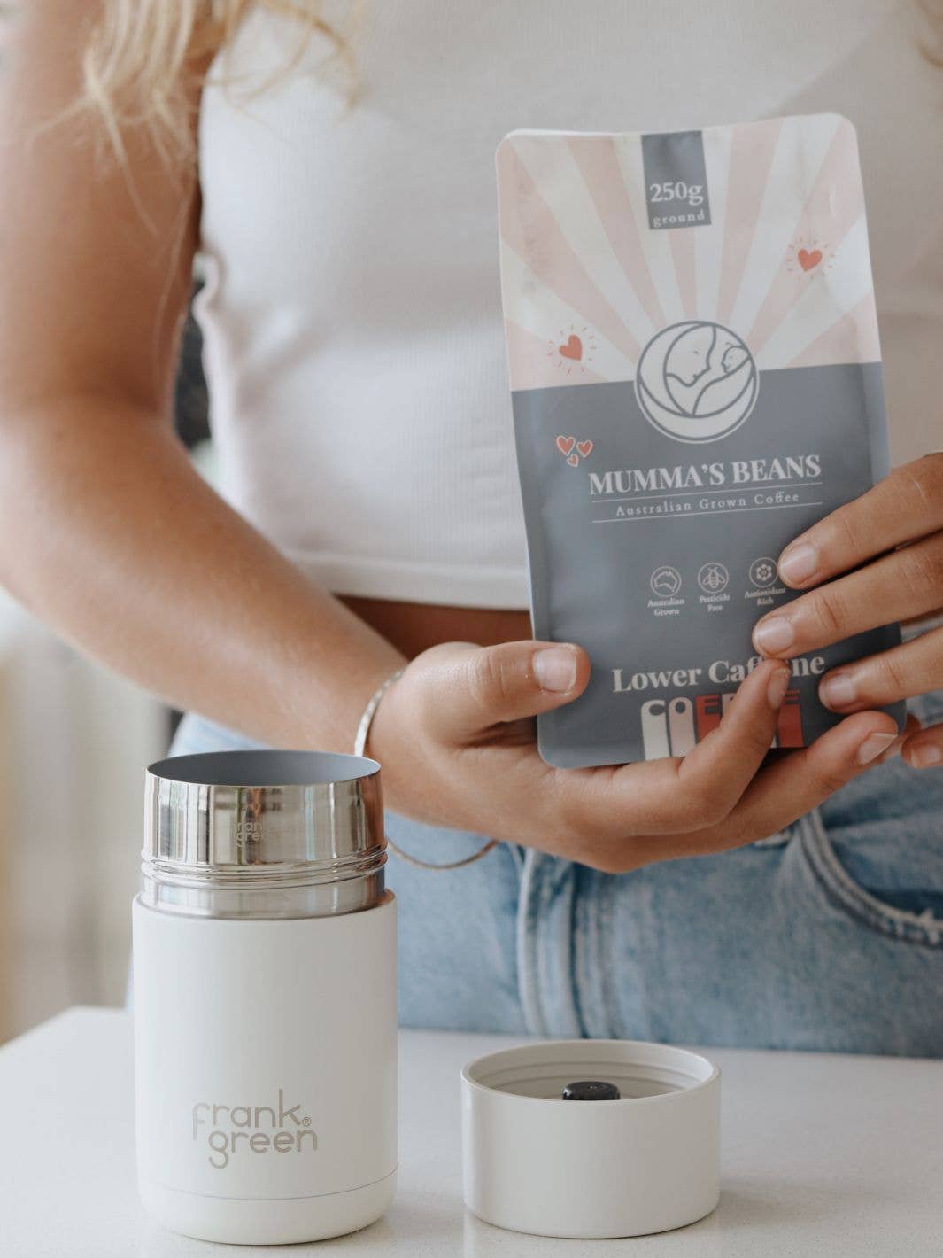 Low Acid Lower Caffeine Australian Grown Coffee