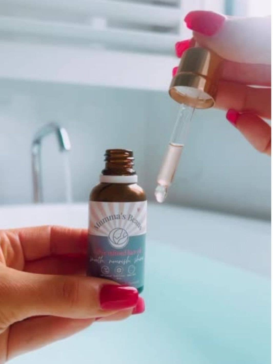 Hair Growth Oil with Rosemary, Coffee and Peppermint