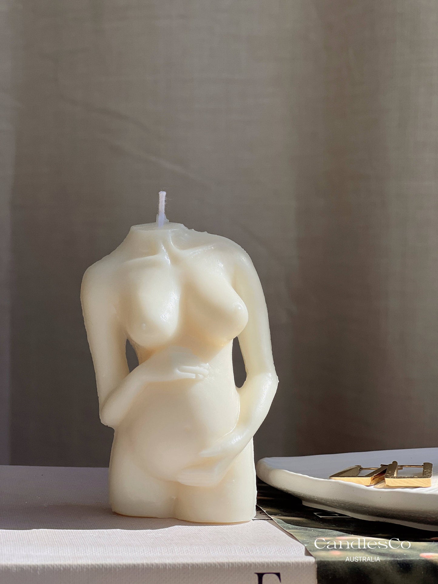 PREGNANT MAMA CANDLE
