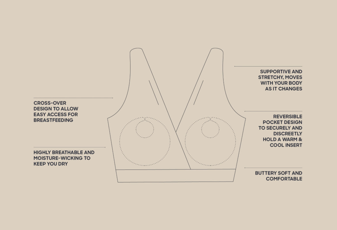 POSTPARTUM BRALETTE - REVERSIBLE