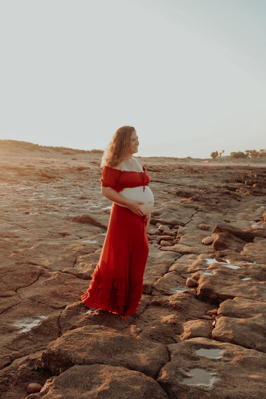 SHORT SLEEVE FRINGE TOP & GYPSY SKIRT
