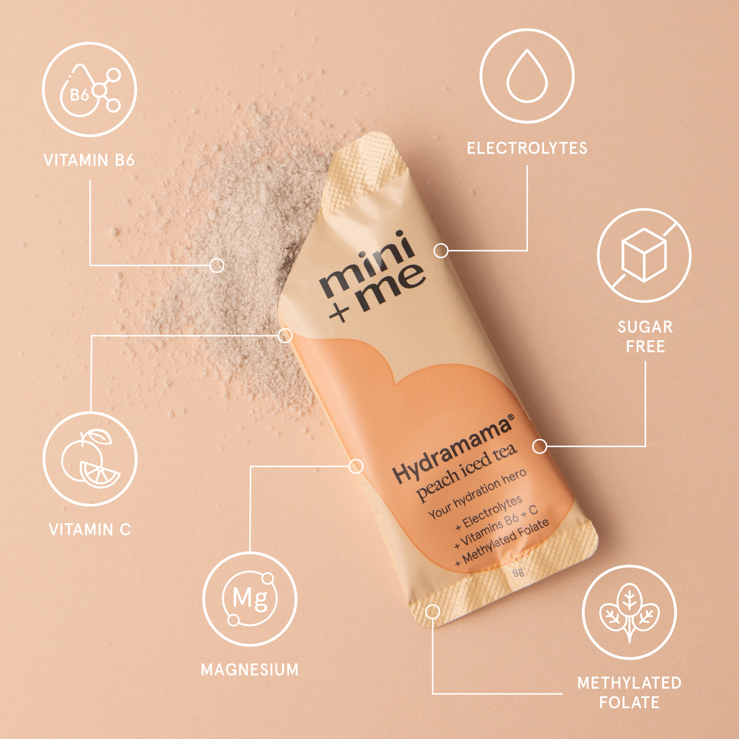 HYDRAMAMA PEACHED ICED TEA