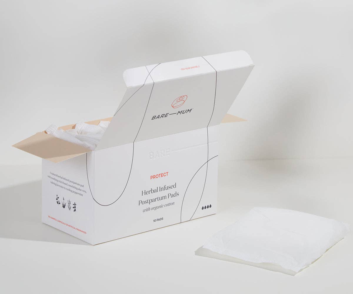 HERBAL INFUSED POSTPARTUM PADS