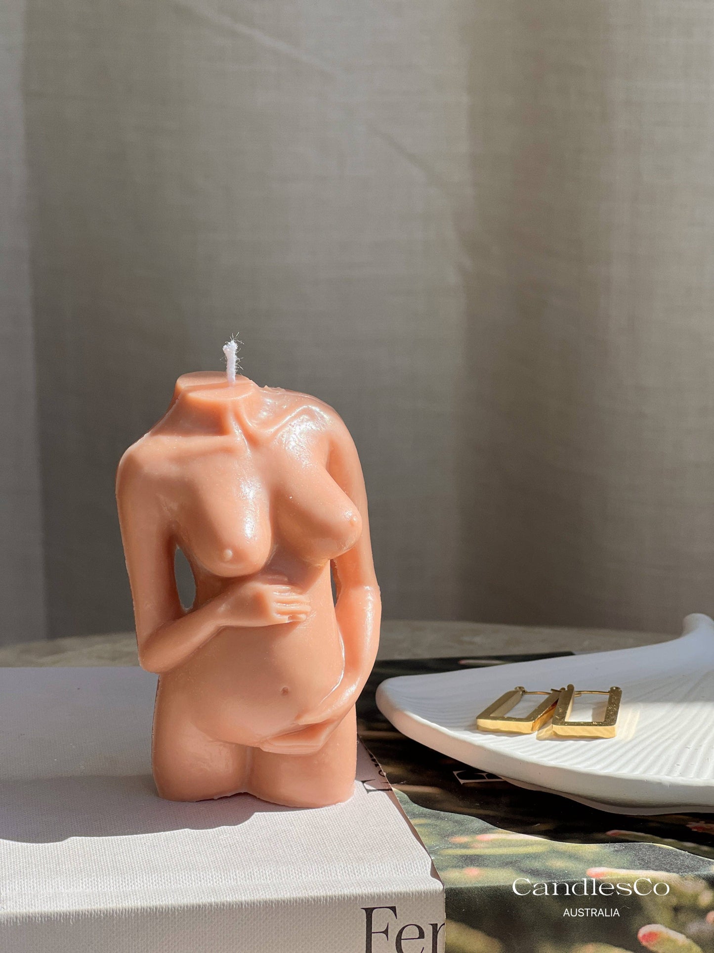 PREGNANT MAMA CANDLE