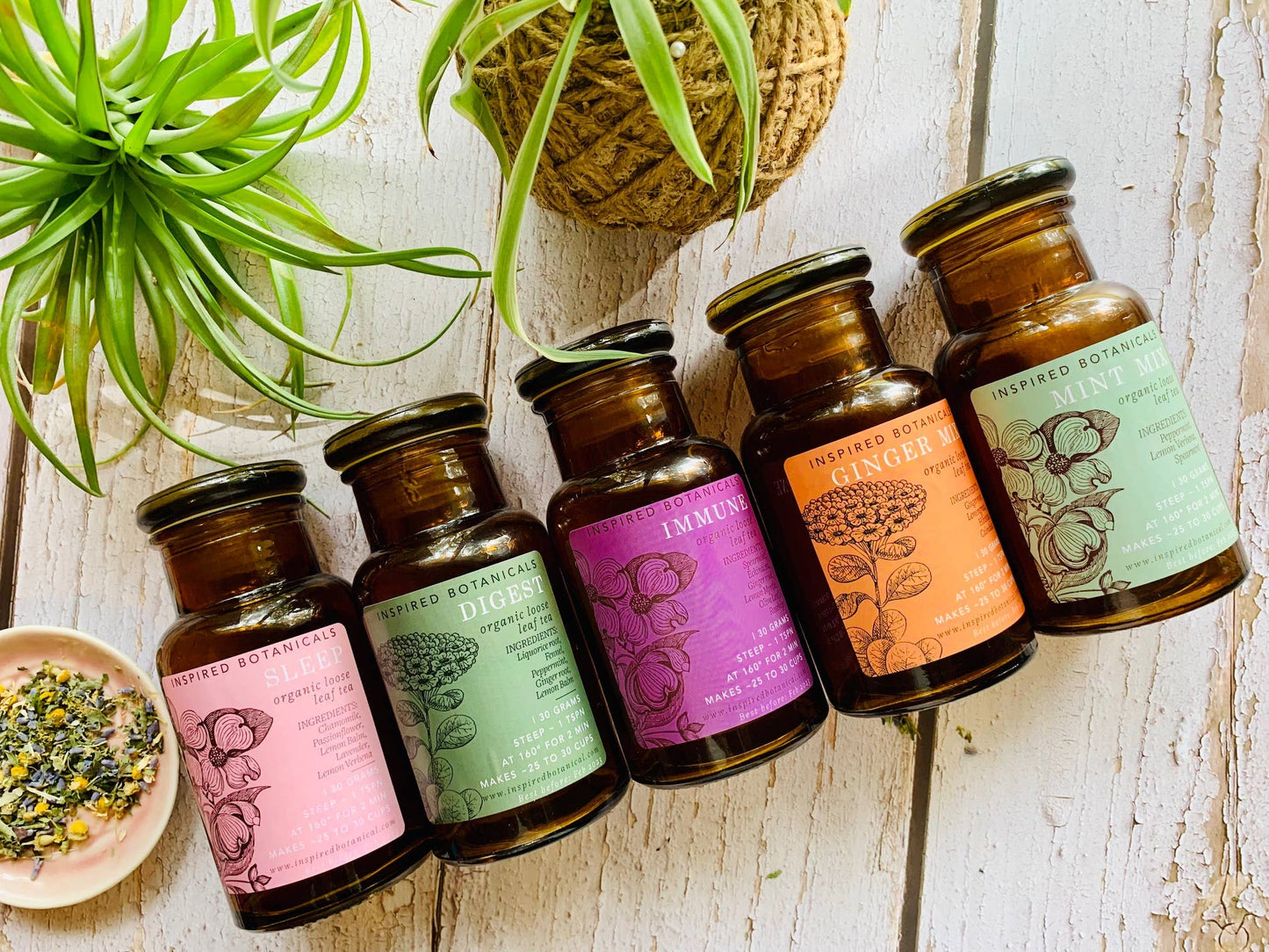 ORGANIC HERBAL LOOSE LEAF TEAS
