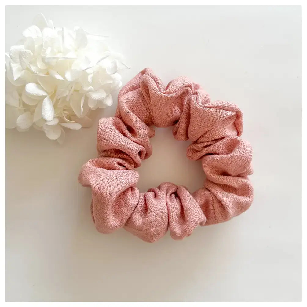 Handmade Linen Scrunchies