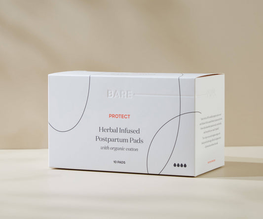 HERBAL INFUSED POSTPARTUM PADS