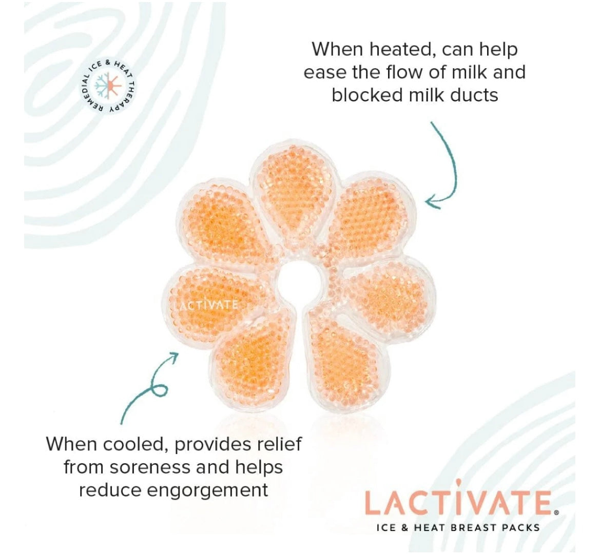 LACTIVATE REMEDIAL ICE & HEAT BREAST PACKS