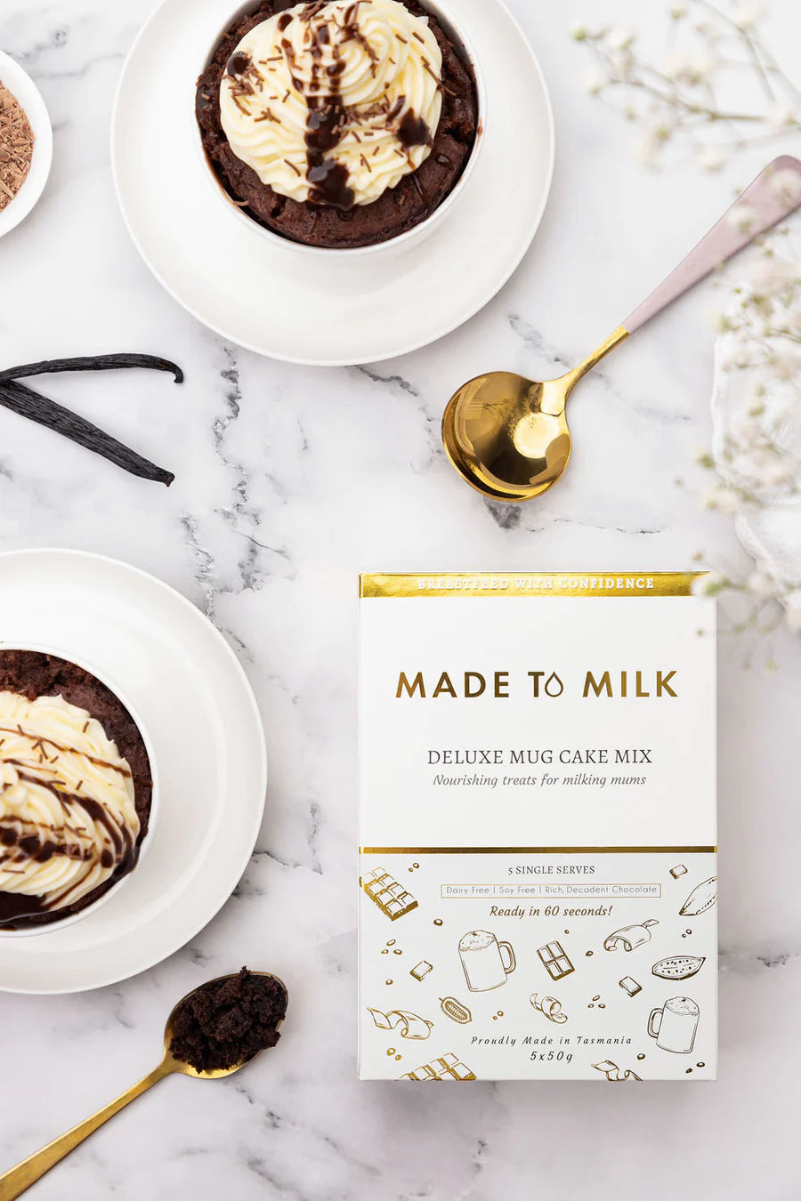 DELUXE MUG CAKE MIX - 5 Serve Pack