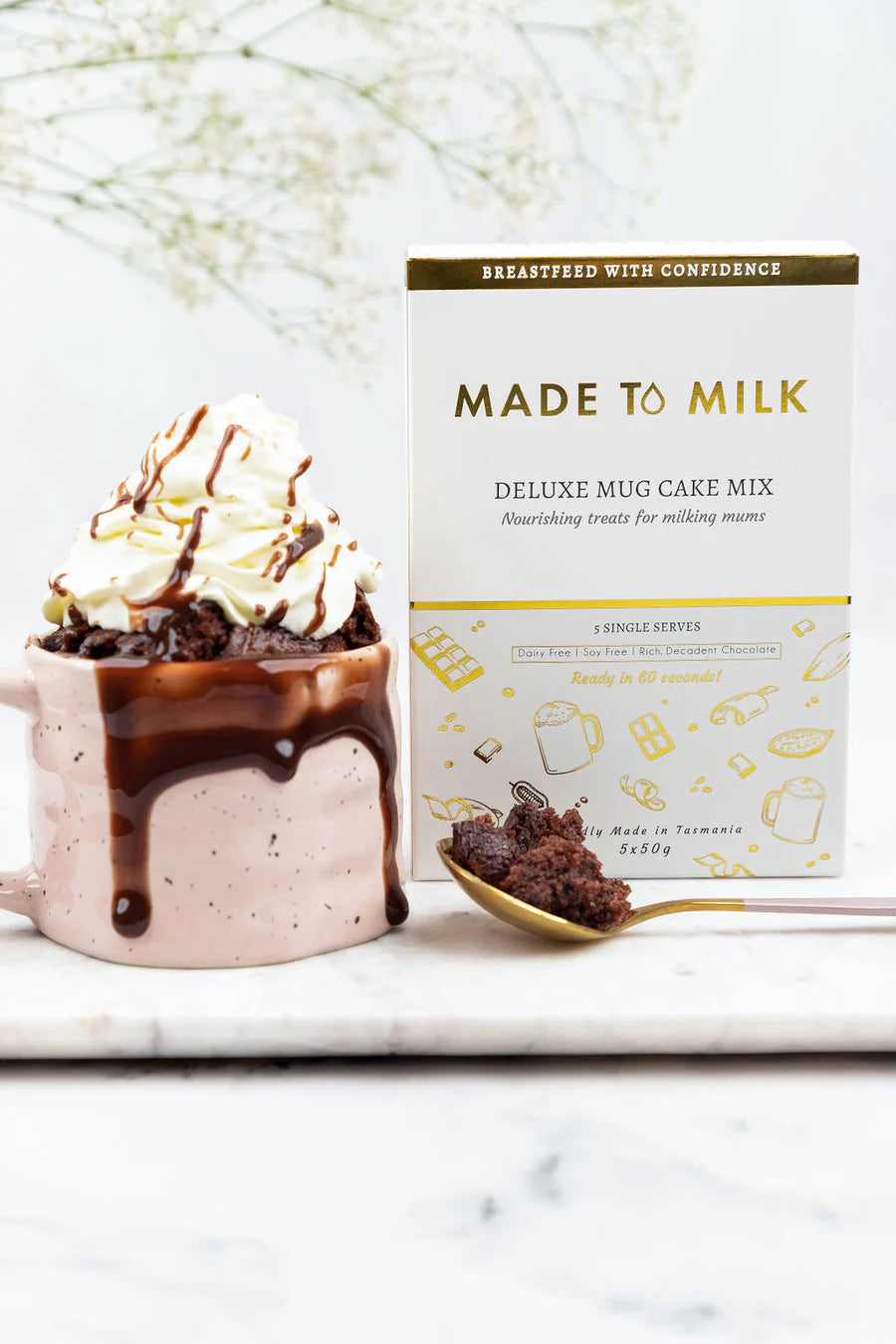 DELUXE MUG CAKE MIX - 5 Serve Pack