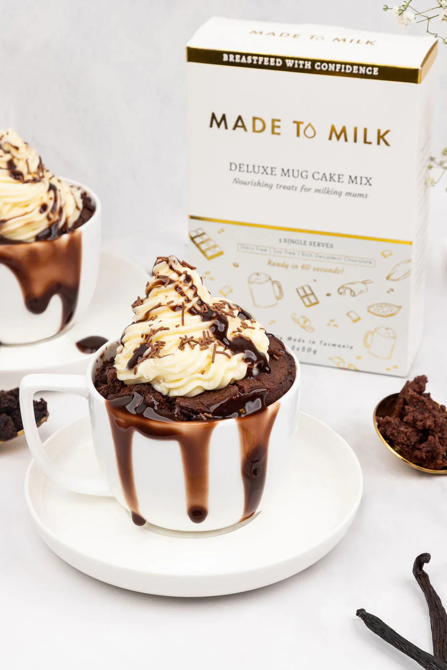 DELUXE MUG CAKE MIX - 5 Serve Pack