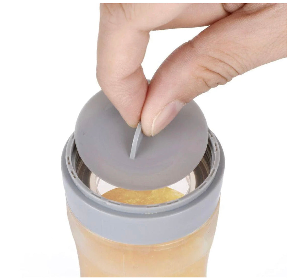 HAAKAA SILICONE BABY FOOD DISPENSING SPOON