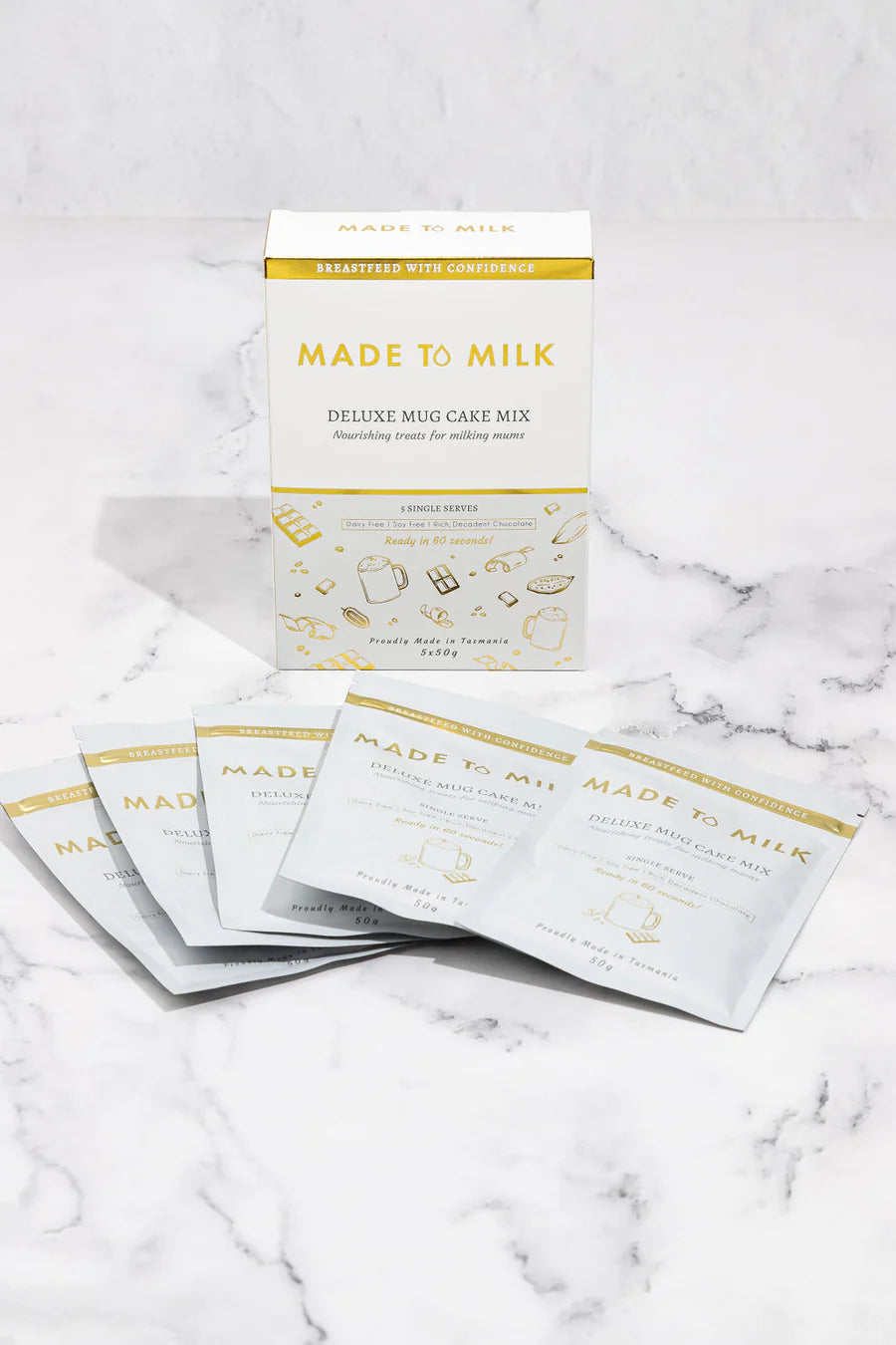 DELUXE MUG CAKE MIX - 5 Serve Pack