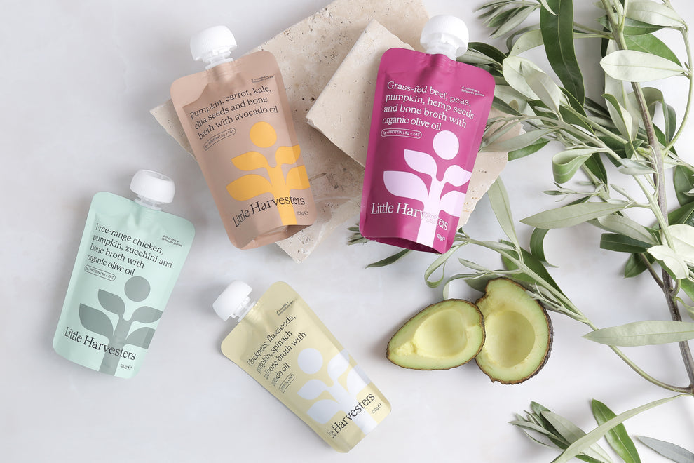 WHOLEFOOD & SUPERFOOD BABY PUREE POUCHES