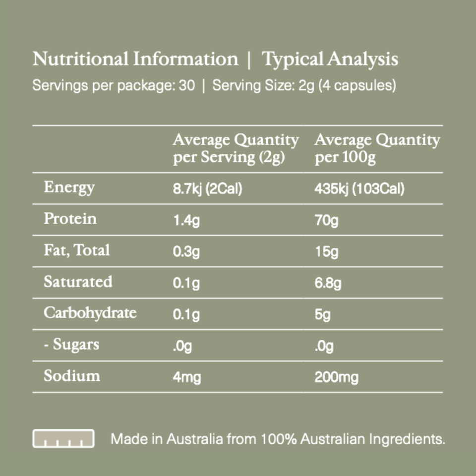 NOURISHING ENERGY CAPSULES