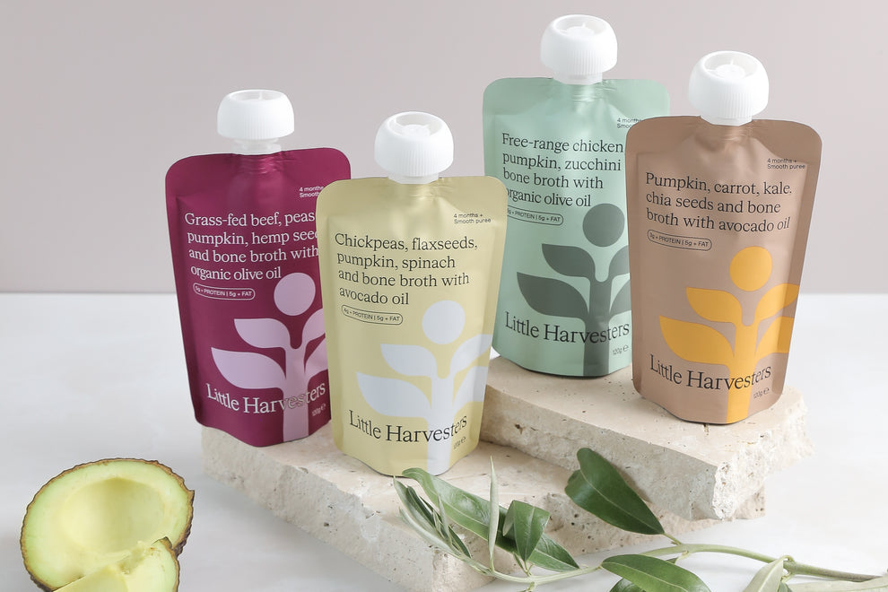 WHOLEFOOD & SUPERFOOD BABY PUREE POUCHES