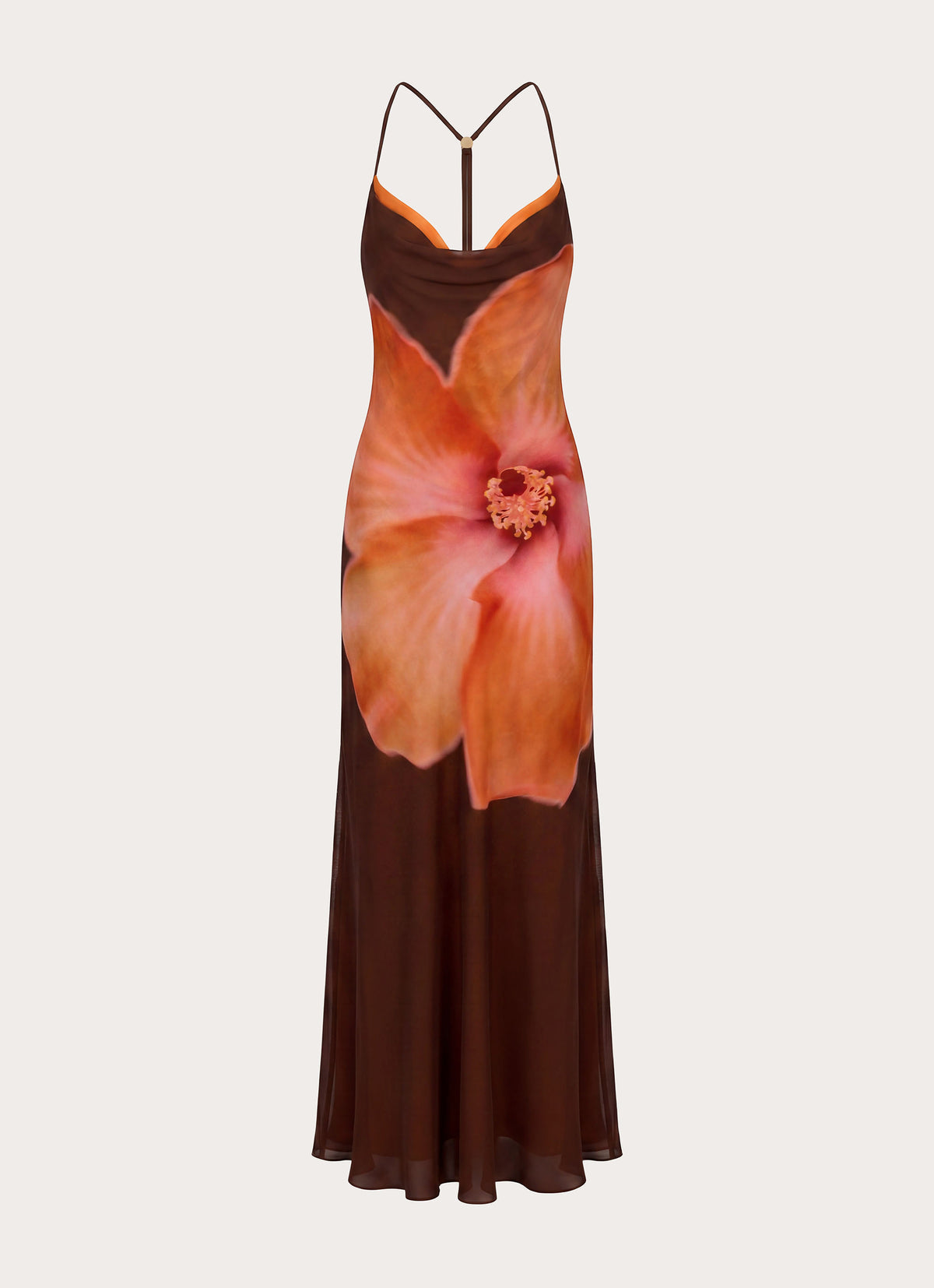 SPRING RACING MAXI DRESS