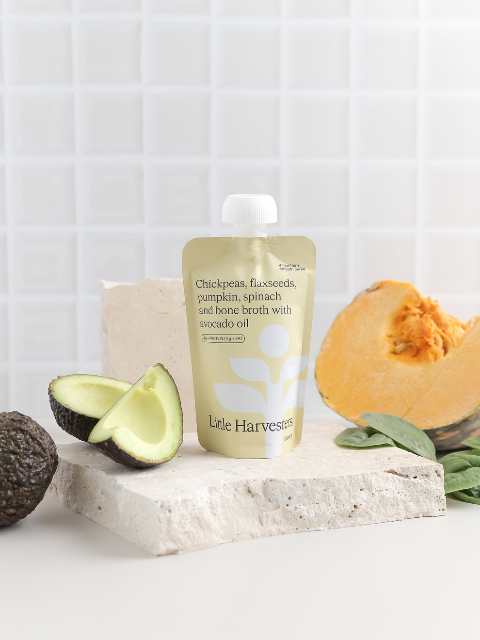 WHOLEFOOD & SUPERFOOD BABY PUREE POUCHES