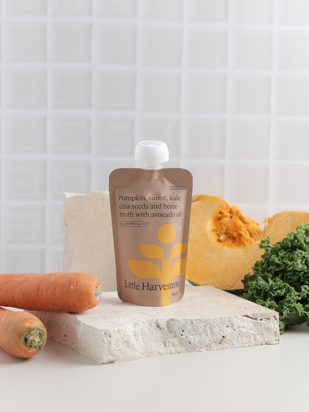 WHOLEFOOD & SUPERFOOD BABY PUREE POUCHES