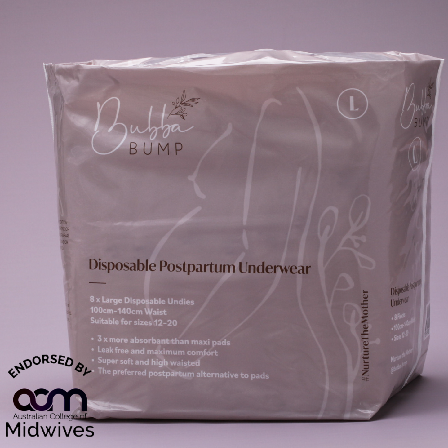 DISPOSABLE POSTPARTUM UNDERWEAR