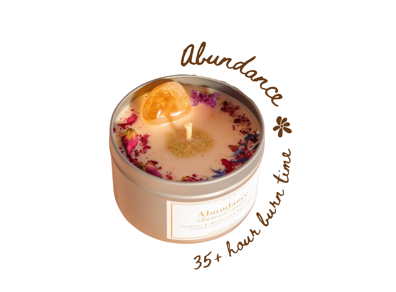 ABUNDANCE CANDLE PEACH & MELON