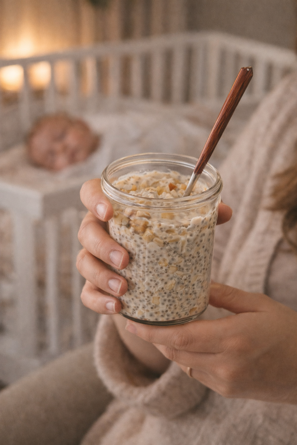 OVERNIGHT OATS (50 g)🍌🍏