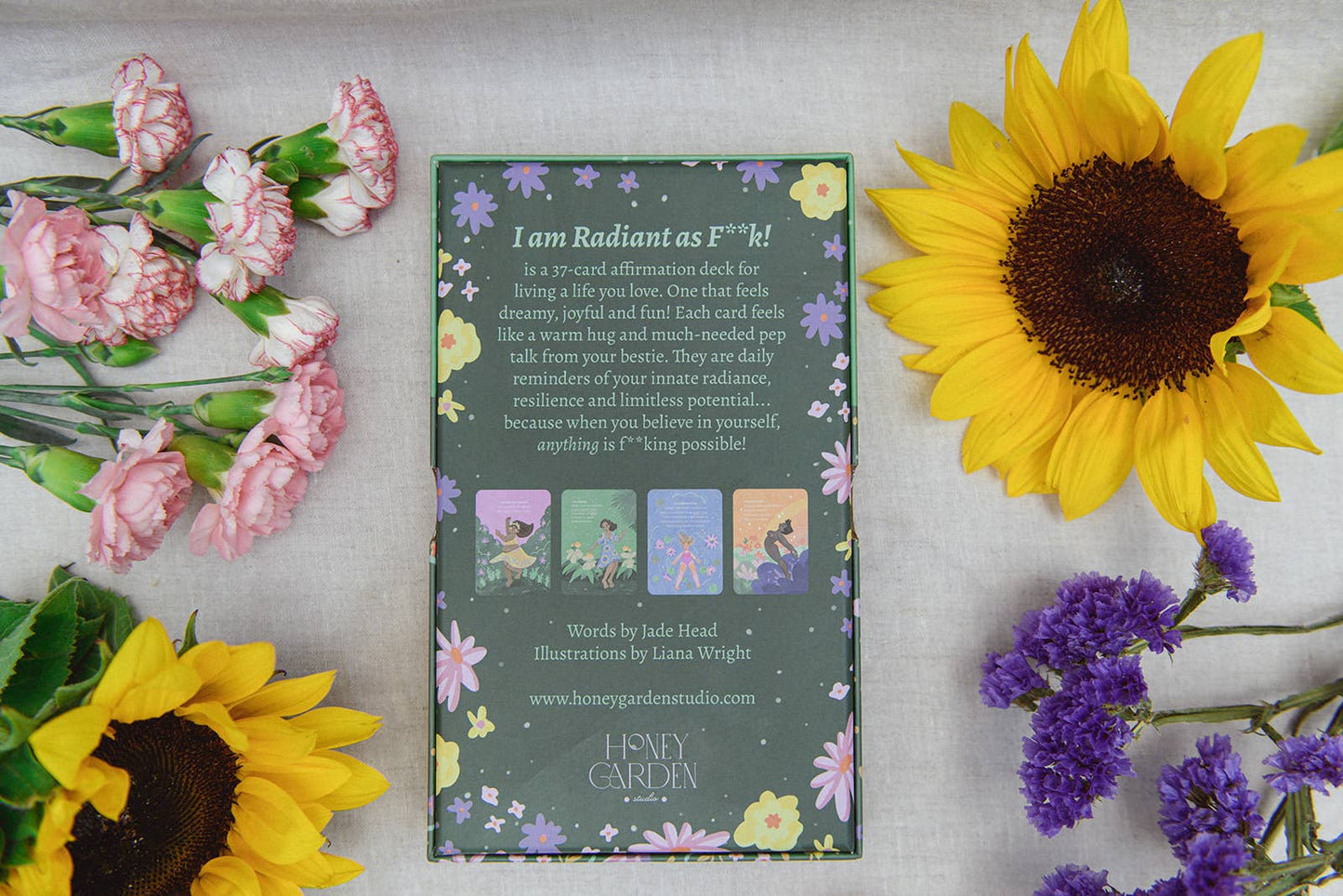 I am Radiant as F**k! Affirmation Cards