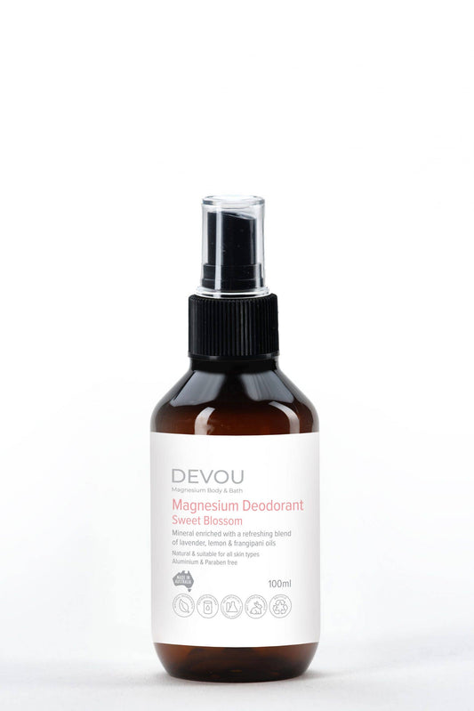 Devou Magnesium Deodorant – Sweet Blossom