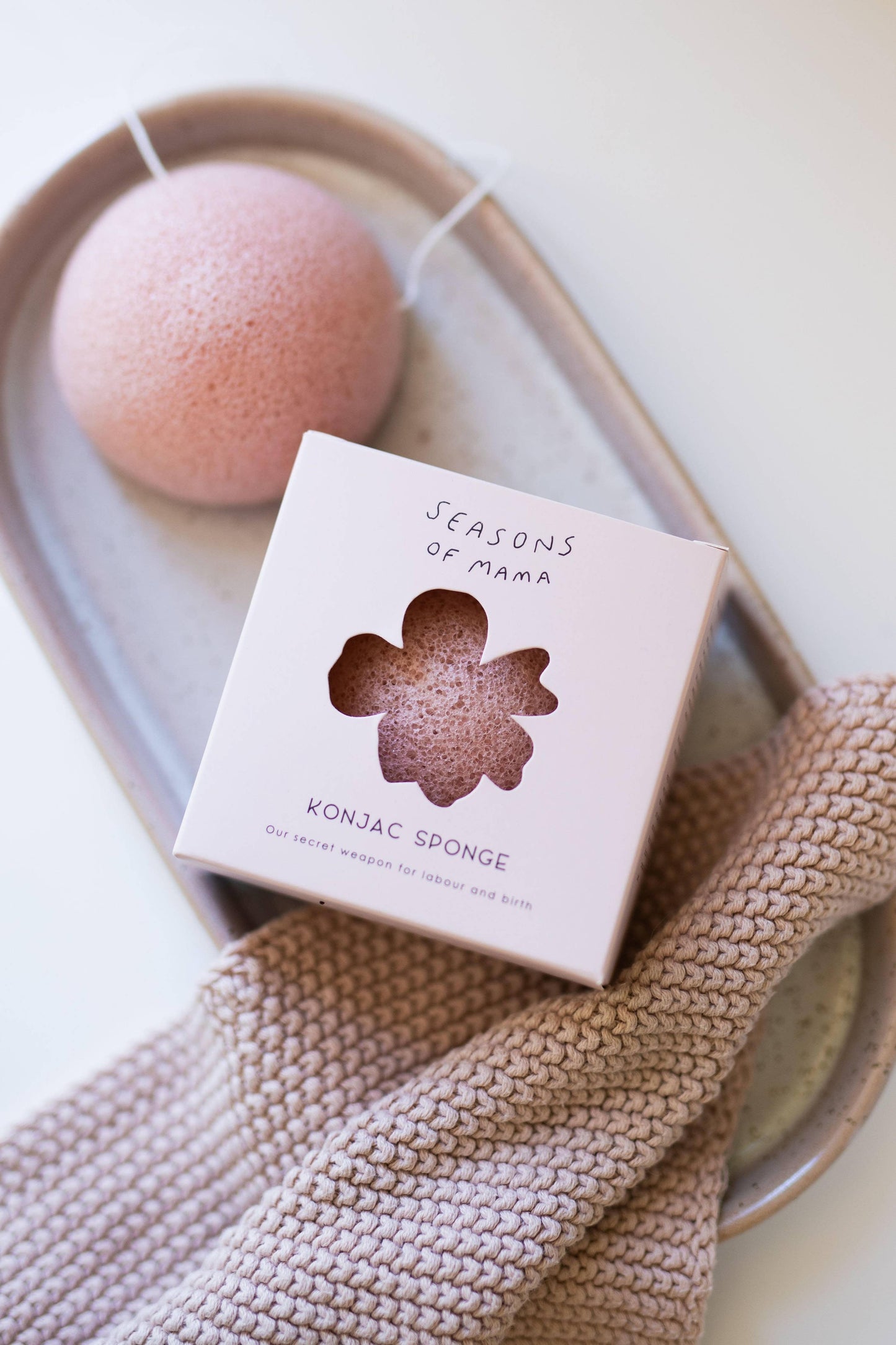 KONJAC SPONGE FOR LABOUR + BIRTH