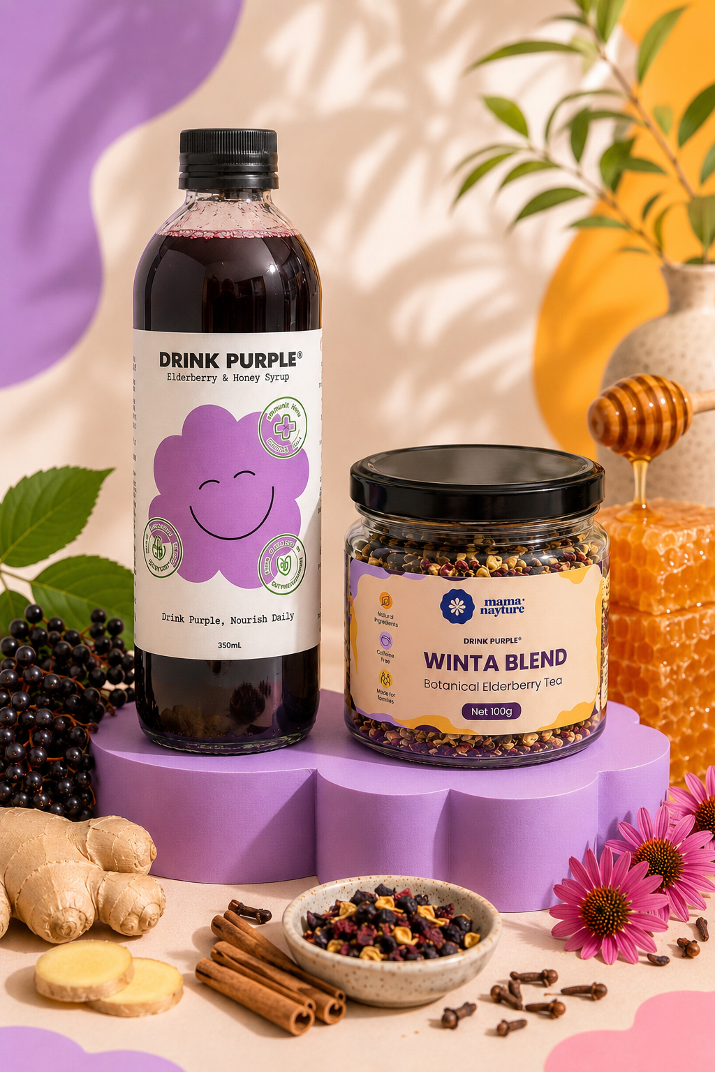 Elderberry & Honey Syrup