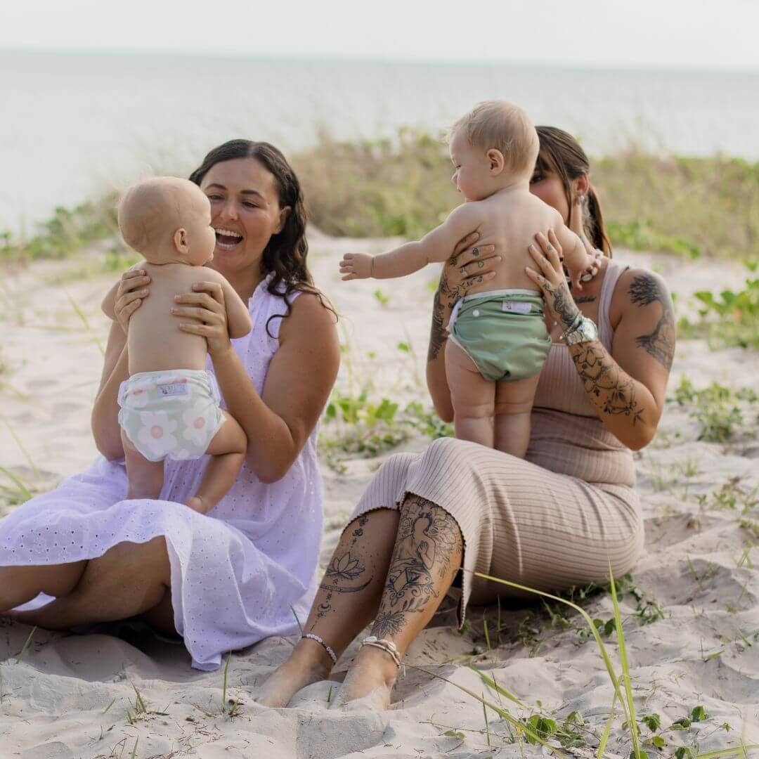 Reusable Swim Nappy - Flowers | My Little Gumnut