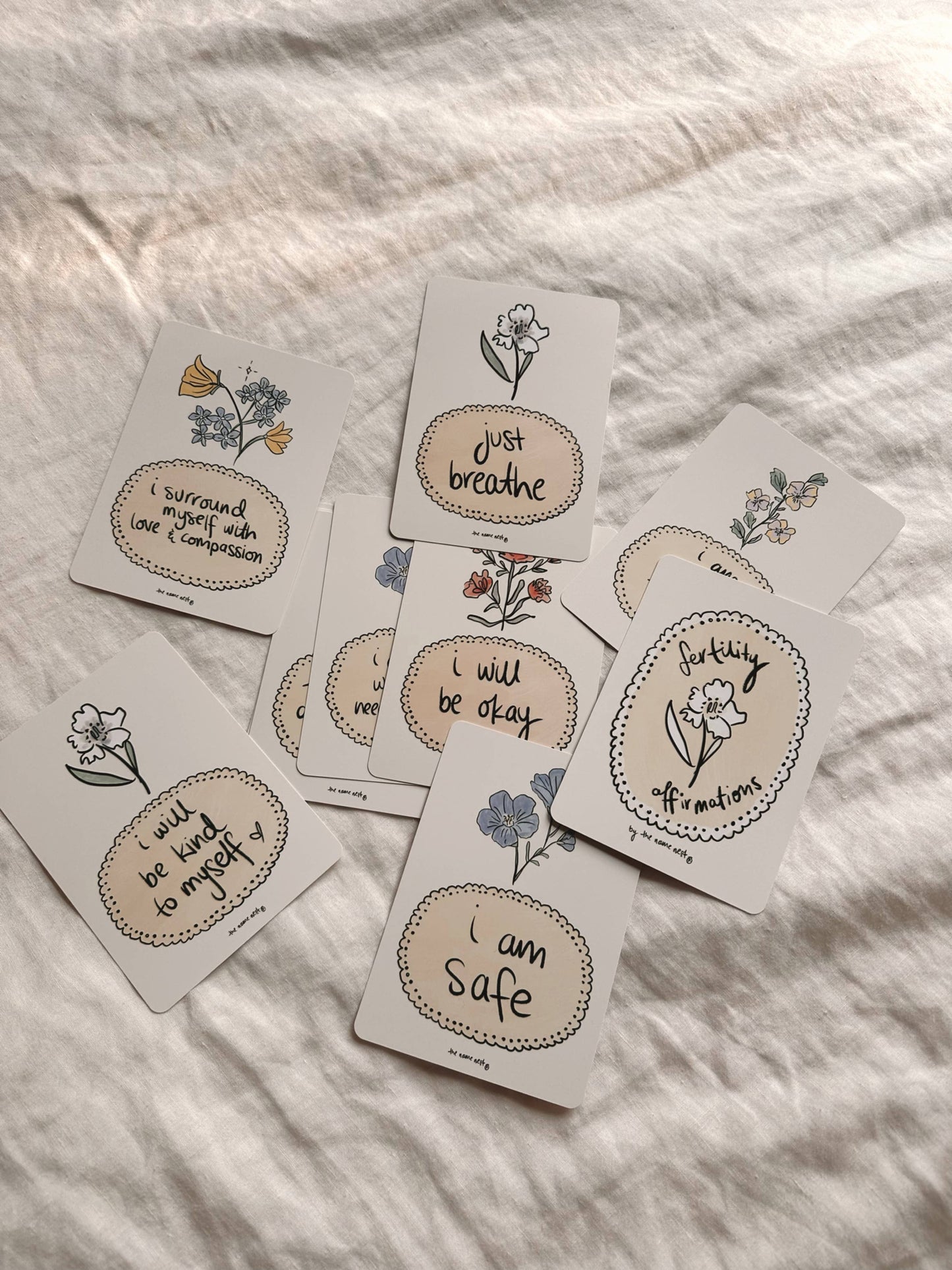 FERTILITY AFFIRMATION CARDS