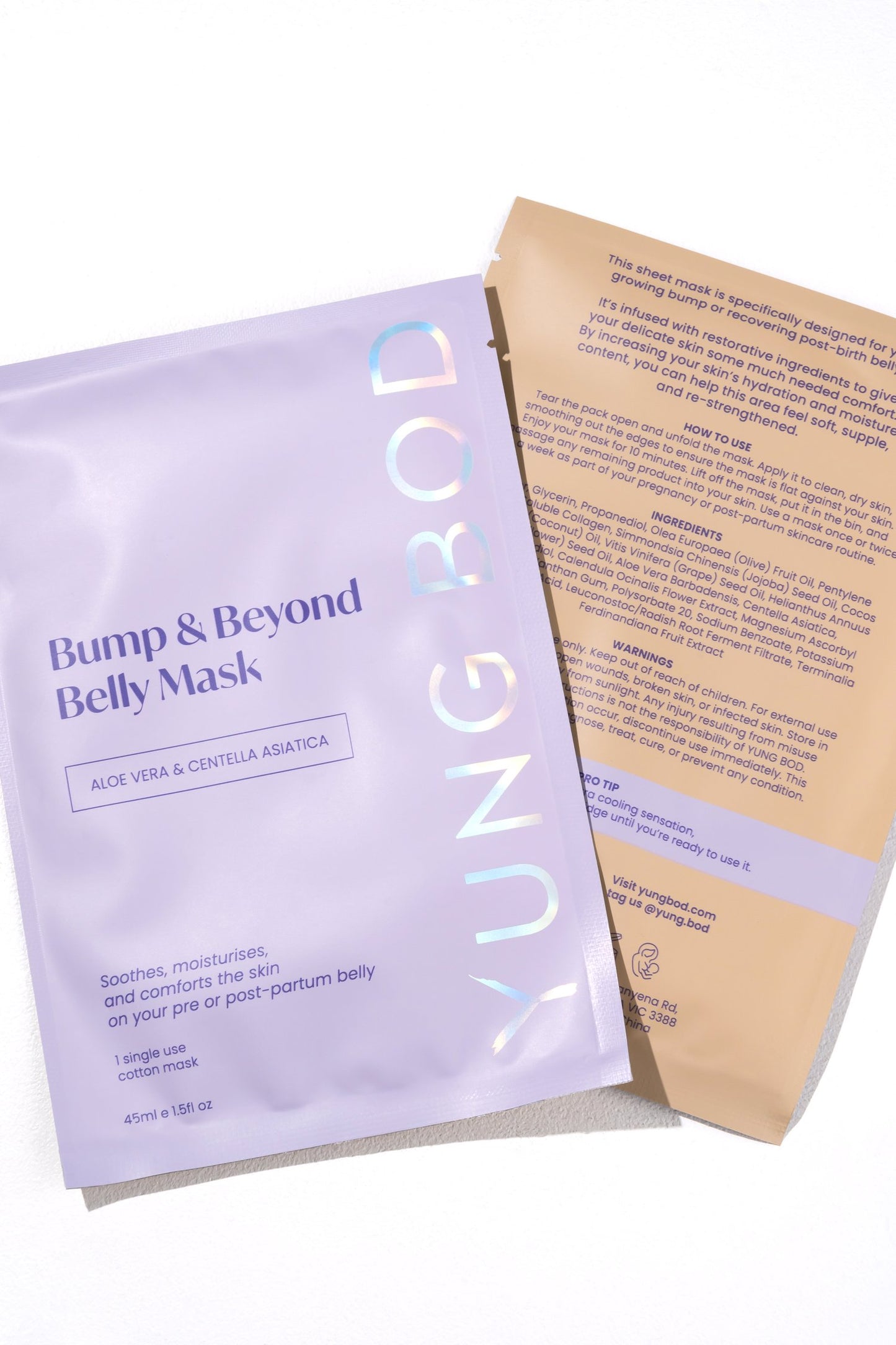 BUMP & BEYOND BELLY MASK