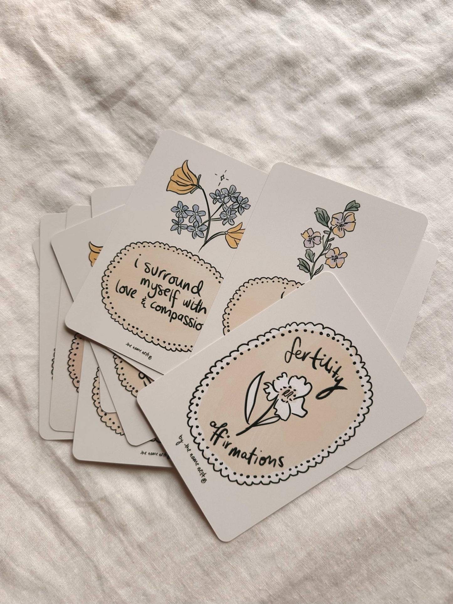 FERTILITY AFFIRMATION CARDS
