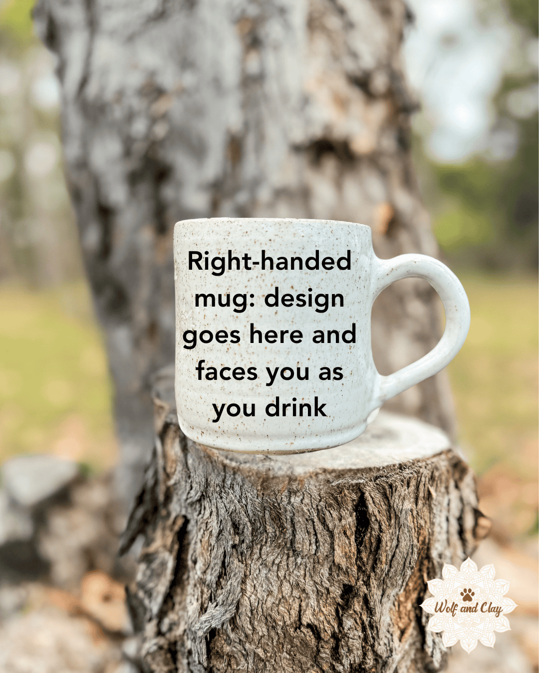 Ceramic Mug - Baby holding finger