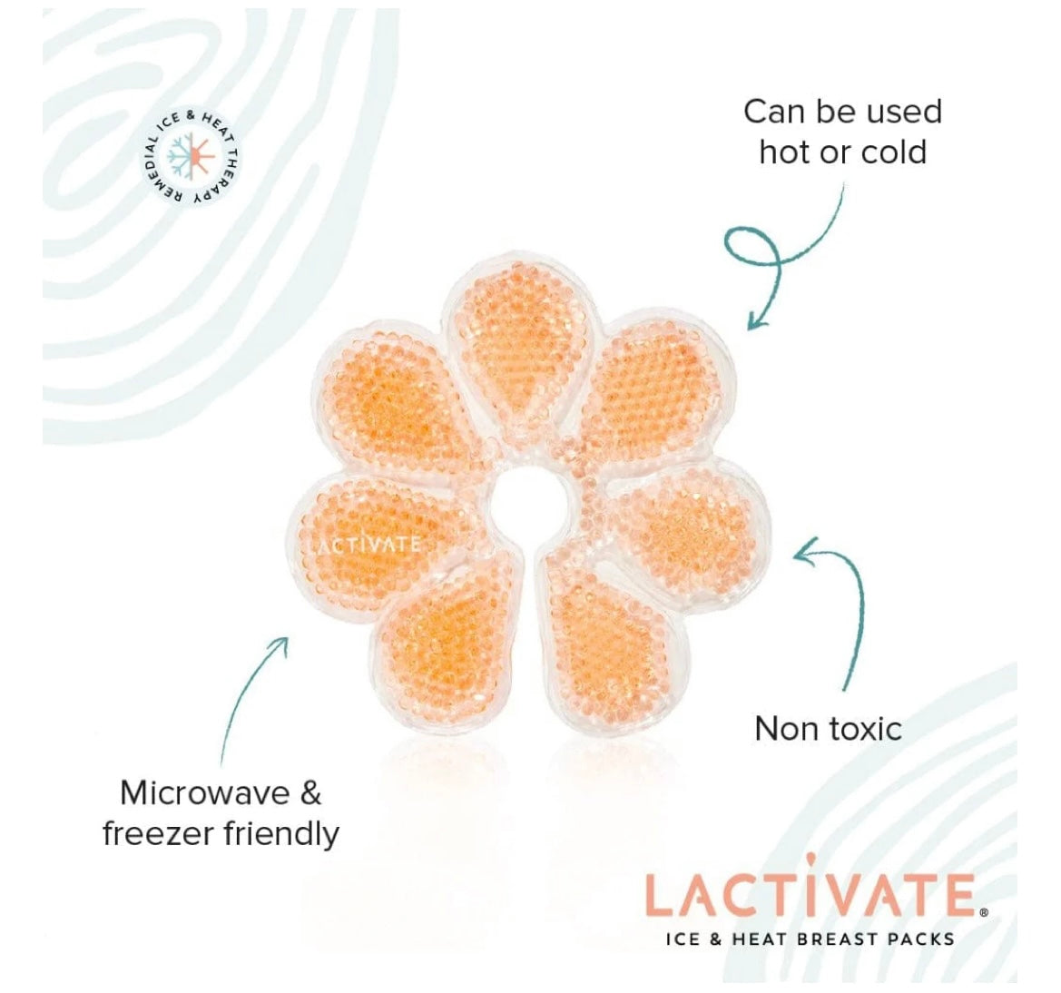 LACTIVATE REMEDIAL ICE & HEAT BREAST PACKS