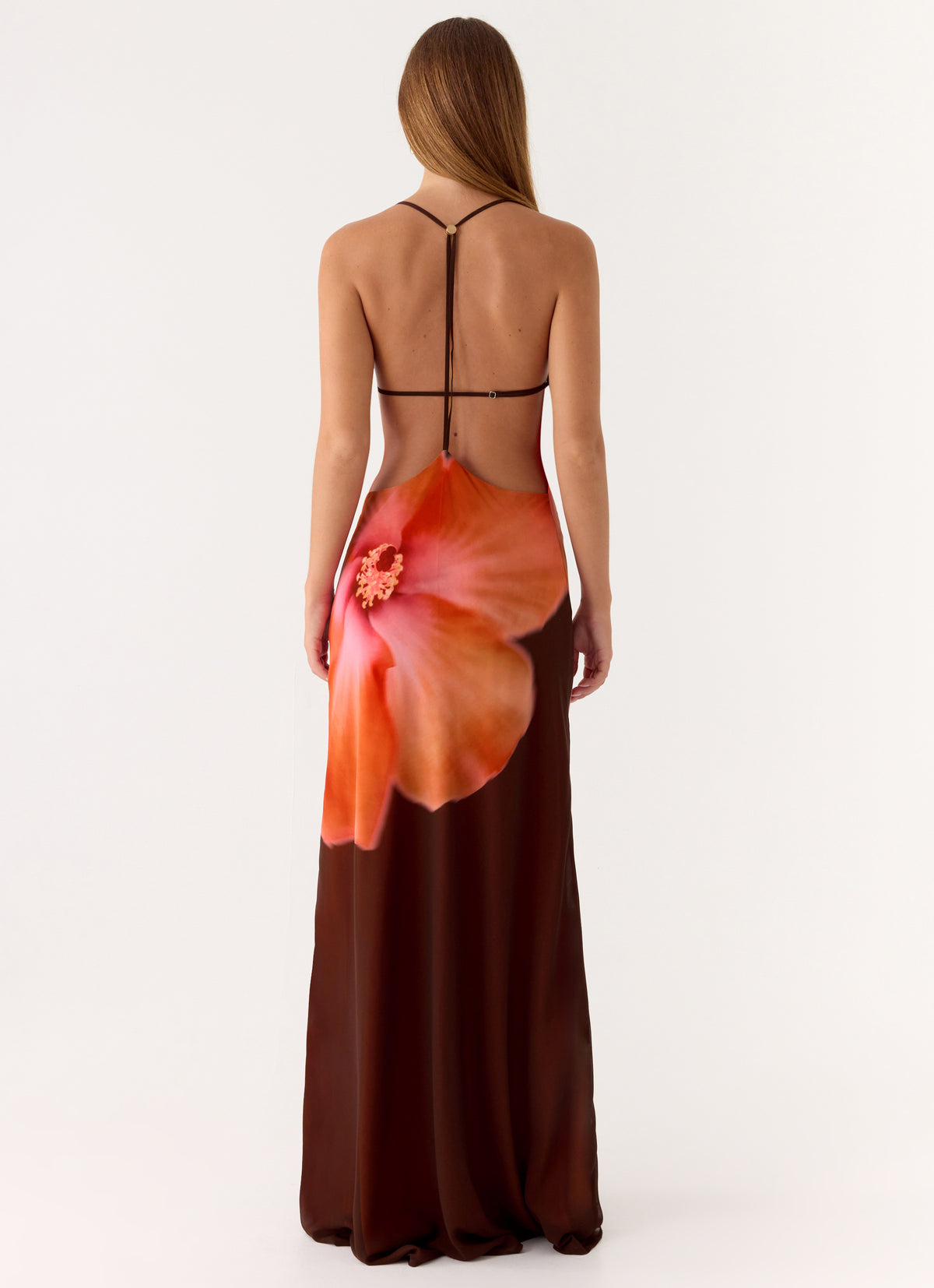 SPRING RACING MAXI DRESS