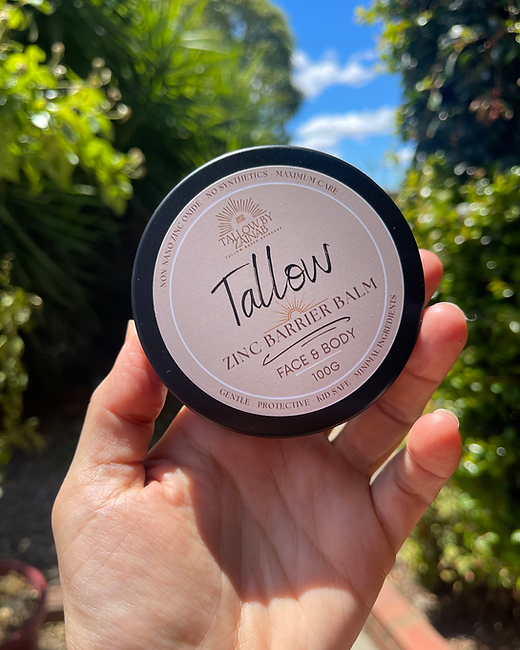 Tallow Zinc Barrier Balm – Natural Outdoor Skin Barrier Balm -100g