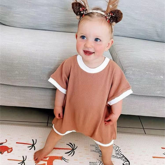 WAFFLE ROMPER