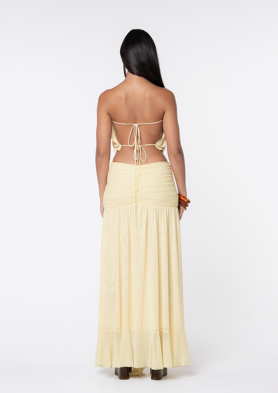 FATE TIE TOP & MAXI SKIRT