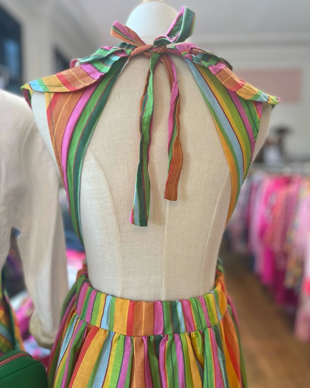 LUONI FRANKIE STRIPE DRESS