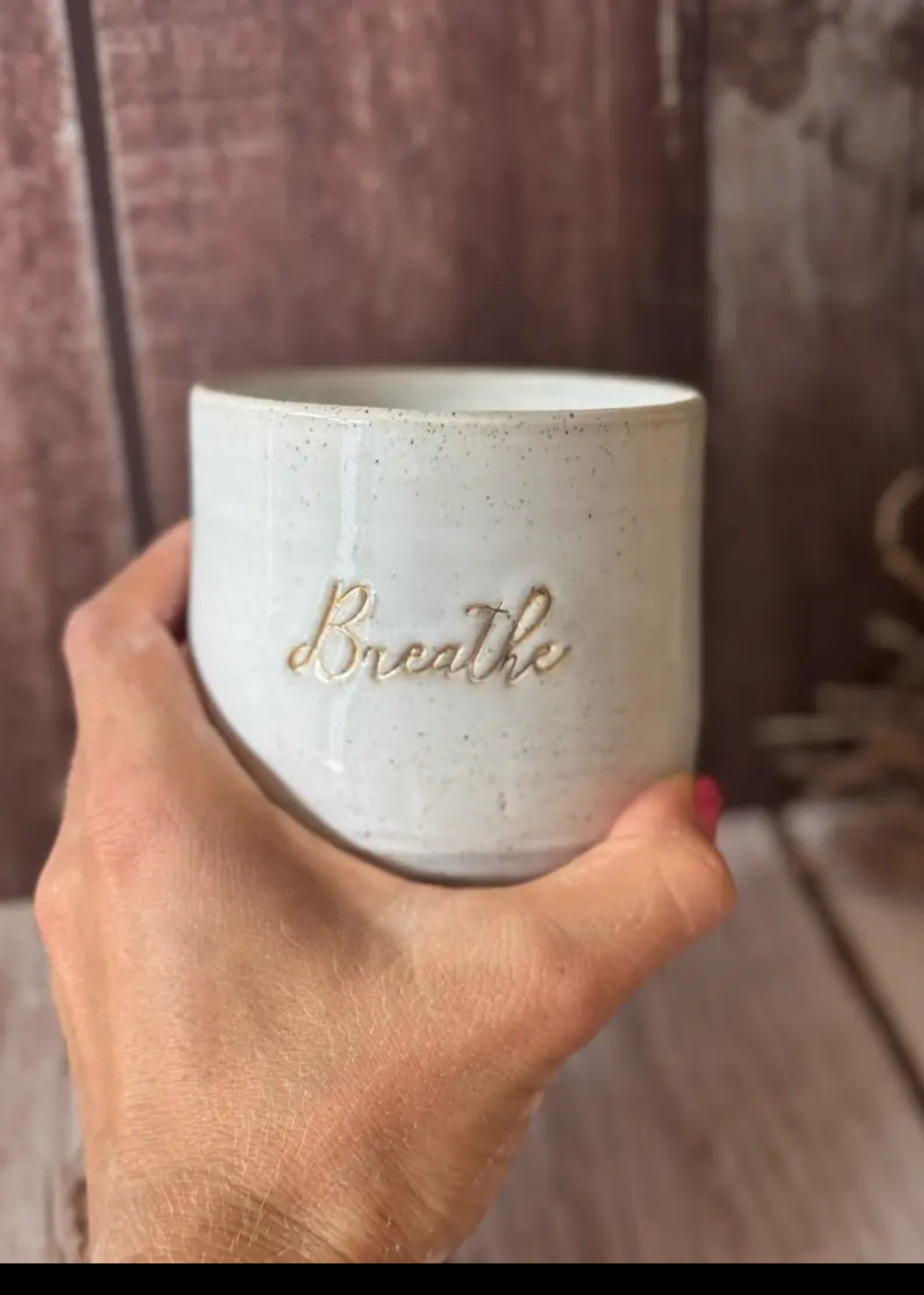 BREATHE CERAMIC MUG