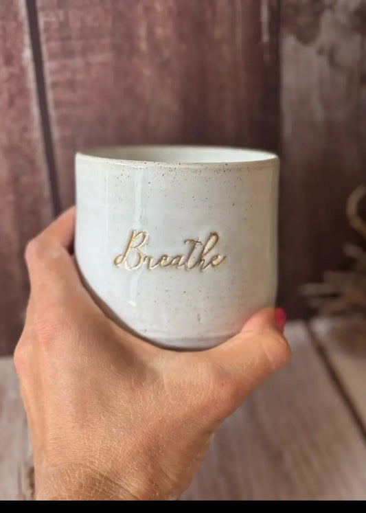 BREATHE CERAMIC MUG