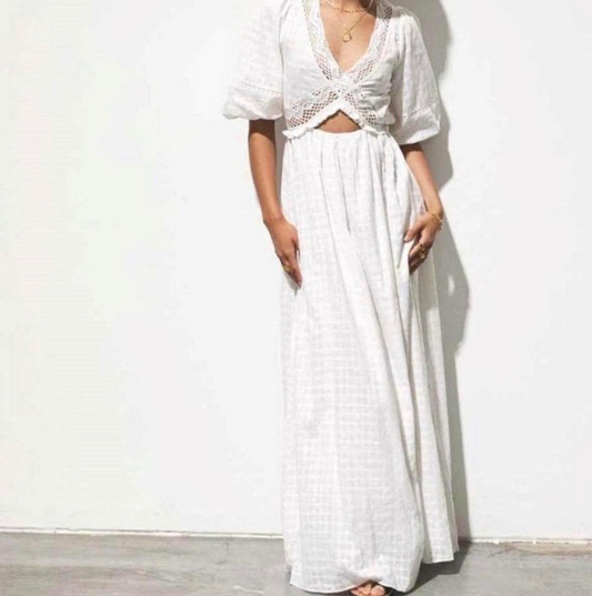 SOMEPLACE ORGANIC MAXI DRESS