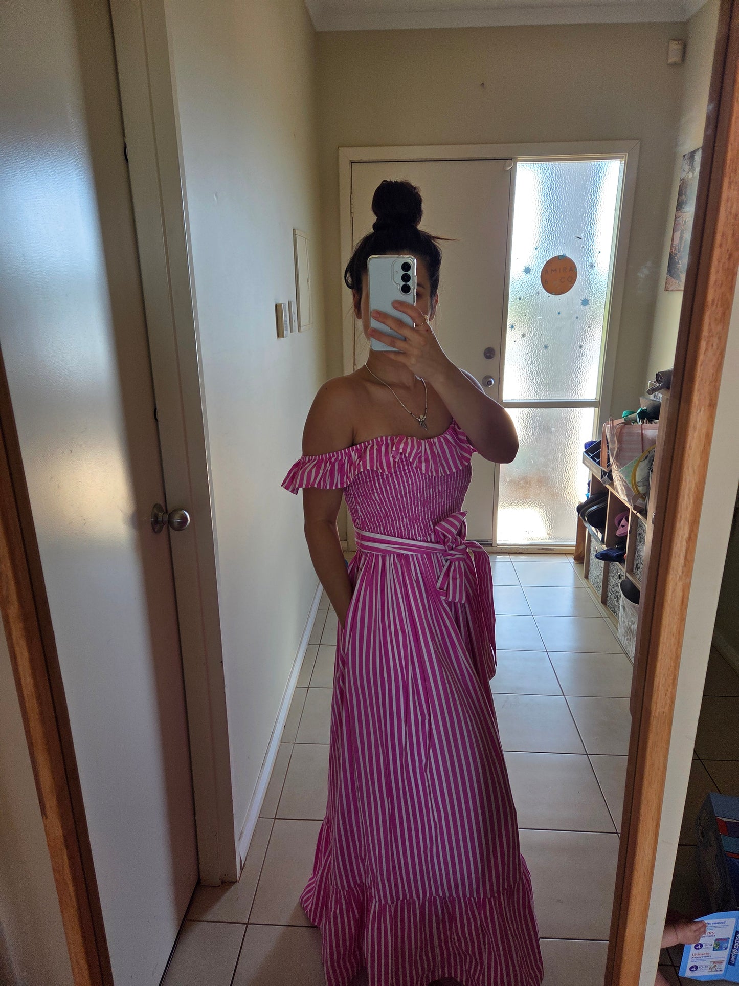 Maldives Ruffle Maxi Dress
