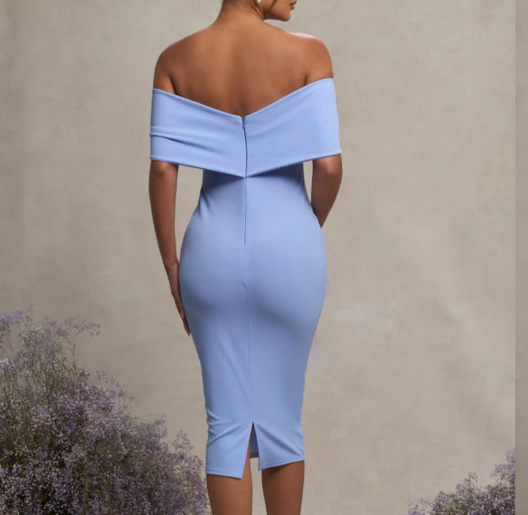 POWDERED BLUE DRESS