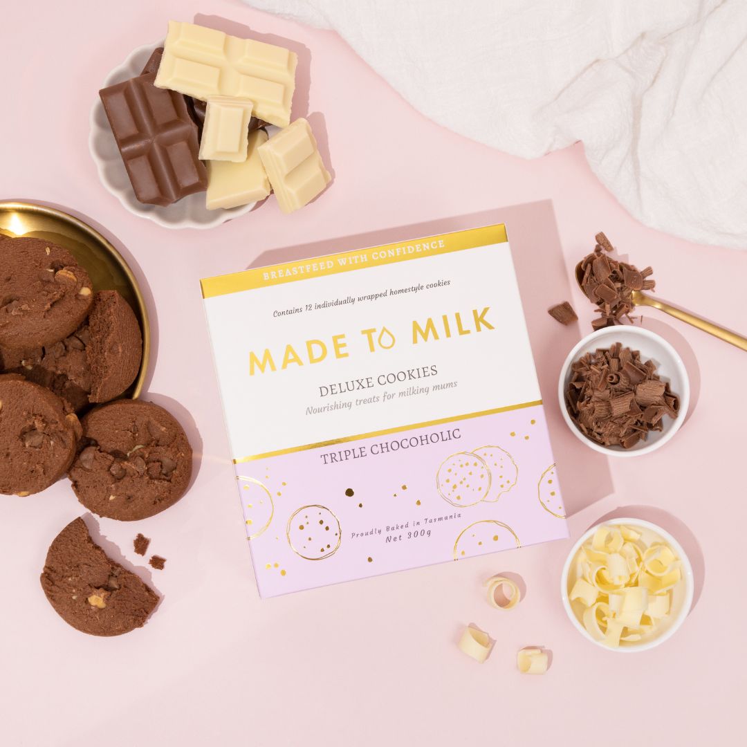 TRIPLE CHOCOHOLIC LACTATION COOKIES