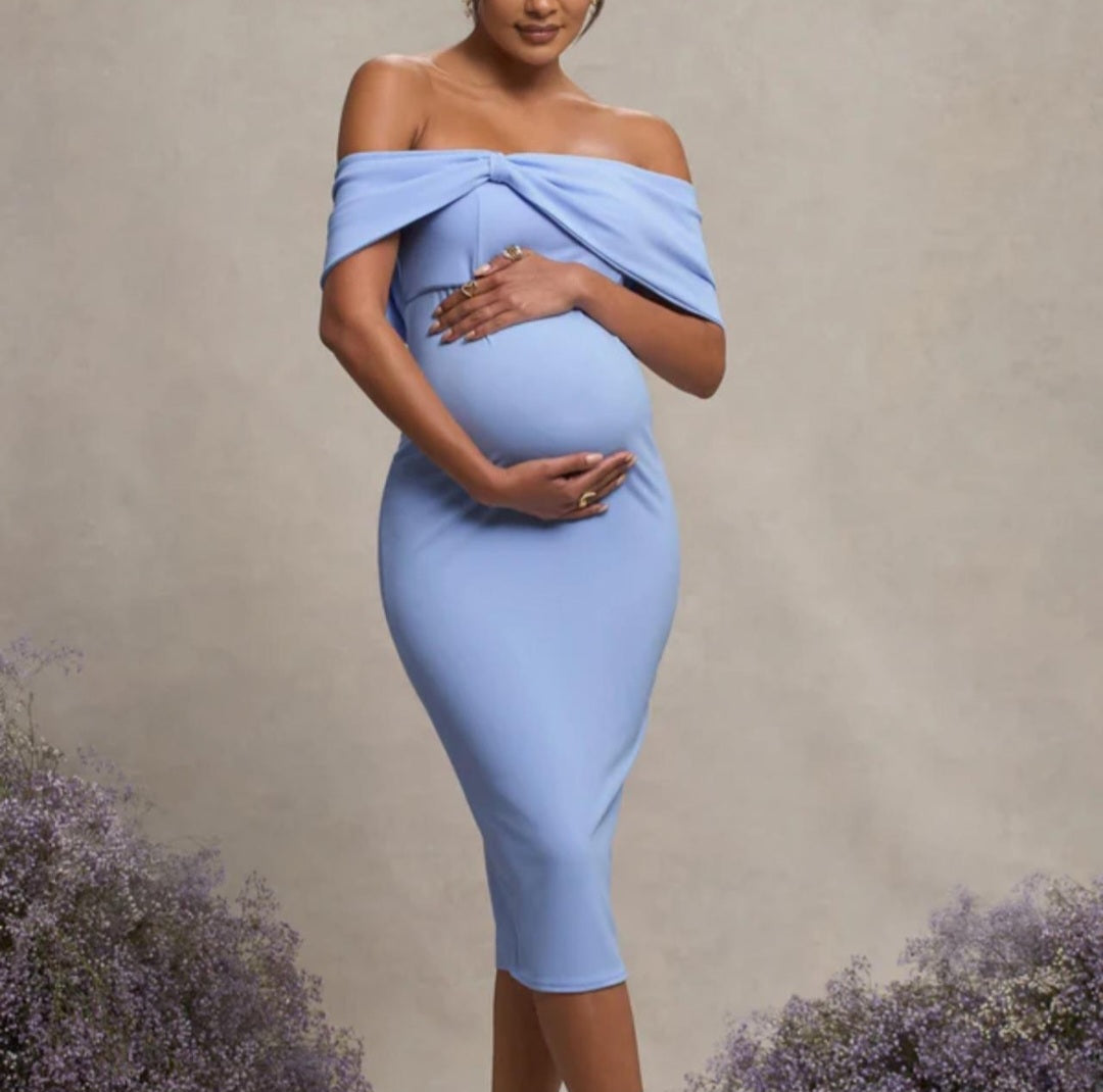 POWDERED BLUE DRESS