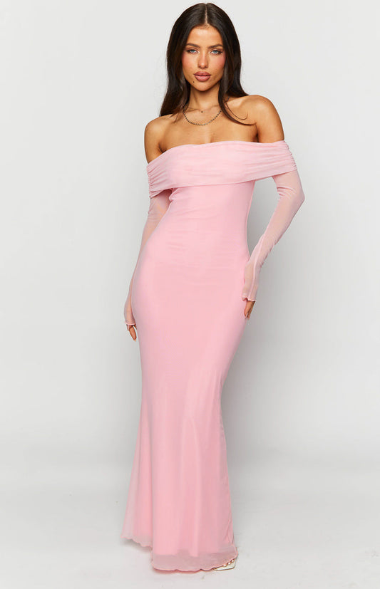 CORALINE LONG SLEEVE MAXI DRESS